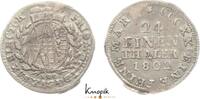 Sachsen-Albertinische Linie 1/24 Taler Friedrich August III. 1763-1806. -