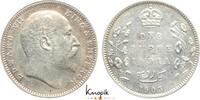 Indien-britisch Rupie Edward VII. 1901-1910. -