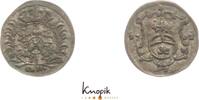 Sachsen-Albertinische Linie Pfennig Friedrich August I. 1694-1733. -