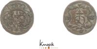 Sachsen-Albertinische Linie Pfennig Friedrich August I. 1694-1733. -