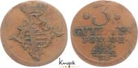 Sachsen-Weimar-Eisenach Cu 3 Gute Pfennig Anna Amalia 1758-1775. -