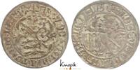 Sachsen-Kurfürstentum seit 1423 Schwertgroschen Kurfürst Friedrich II. und Wilhelm III. 1440-1464. -