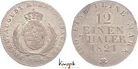 Sachsen-Albertinische Linie 1/12 Taler Friedrich August I. 1806-1827. -