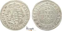 Sachsen-Albertinische Linie 1/24 Taler Friedrich August I. 1694-1733. -