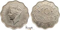 Seychellen 10 Cents Britisch bis 1976. -