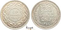Tunesien 20 Francs Französisches Protektorat 1881-1956. -