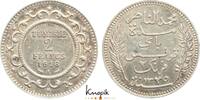 Tunesien 2 Francs Französisches Protektorat 1881-1956. -