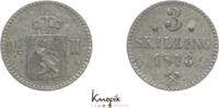 Norwegen 3 Skilling Oskar II. 1872-1905. -