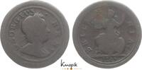 Großbritannien Cu Farthing George I. 1714-1727. -