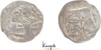 Pfalz-Oberpfalz Pfennig auf Regensburger Schlag. 0, 68g. Ruprecht I. / II. 1353-1390. -