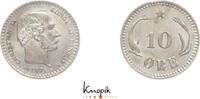 Dänemark 10 Öre 1 Christian IX. 1863-1906. -