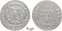Sachsen-Albertinische Linie 1/12 Taler Johann Georg IV. 1691-1694. -