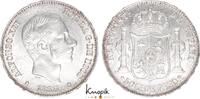 Philippinen 50 Centavos Alfonso XII. 1874-1885. -