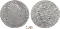 Frankreich 1/4 Écu aux 3 couronnes 1 Ludwig XIV. 1643-1715. -