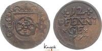 Erfurt, Stadt Kipper 12 Pfennig -