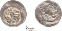Bamberg, Bistum Pfennig Heinrich I. von Bilversheim 1242-1257. -