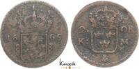 Schweden 2 Öre 1 Karl XI. 1660-1697. -