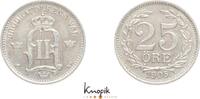 Schweden 25 Öre 1 Oskar II. 1872-1907. -