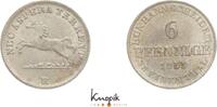 Braunschweig-Calenberg-Hannover, ab 1692 Kftm. Han 6 Pfennig Georg V. 1851-1866. -