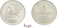 Braunschweig-Calenberg-Hannover, ab 1692 Kftm. Han Groschen Georg V. 1851-1866. -