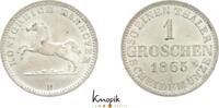 Braunschweig-Calenberg-Hannover, ab 1692 Kftm. Han Groschen Georg V. 1851-1866. -