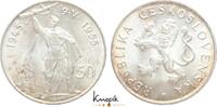 Tschechoslowakei 50 Kronen Zweite Republik 1945-1960. -
