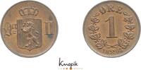 Norwegen 1 Öre 1 Oskar II. 1872-1905. -