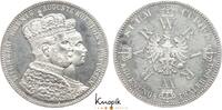 Brandenburg-Preußen Krönungstaler 1 Wilhelm I. 1861-1888. -