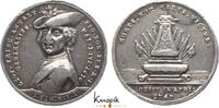 Anhalt-Dessau Silbermedaille Leopold 1693-1747. -