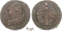Frankreich Cu 2 Sols Ludwig XVI. 1774-1793. -