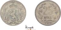 Norwegen 25 Öre 1 Oskar II. 1872-1905. -