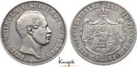 Hessen-Kassel Taler Friedrich Wilhelm I. 1847-1866. -
