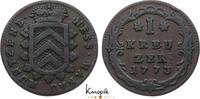 Hanau-Münzenberg 1 Kreuzer Wilhelm IX. (I.), Landgraf, ab 1803 Kurfürst von Hessen-Kassel 1764-1821. -