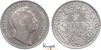 Baden-Durlach 1/2 Gulden Leopold 1830-1852. -