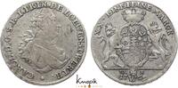 Löwenstein-Wertheim-Rochefort 1/2 Taler Karl Thomas 1735-1789. -