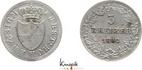 Hohenzollern-Sigmaringen 3 Kreuzer Karl 1831-1848. -