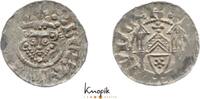 Lippe-Detmold Pfennig Bernhard III., 1229-1265 oder Bernhard IV. 1265-1275. -