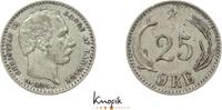 Dänemark 25 Öre 1 Christian IX. 1863-1906. -
