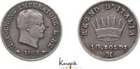 Italien-Königreich (unter Napoleon) 10 Soldi Napoleon I. 1804-1814. -
