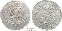 Zweischildgroschen 1458-1471 Hessen, Landgrafschaft Ludwig II. 1458-1471. kl. Randfehler, sehr schön