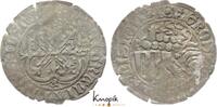 Sachsen-Kurfürstentum seit 1423 Doppelschildiger Schwertgroschen Kurfürst Friedrich II., der Sanftmütige von Sachsen 1428-1464. -