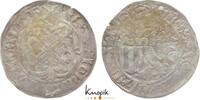 Sachsen-Kurfürstentum seit 1423 Schwertgroschen Kurfürst Ernst und Herzog Albrecht 1464-1465 (1485). -