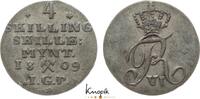 Norwegen 4 Skilling 1809 Friedrich VI. 1808-1814. sehr sch&ouml;n 311.83 元  ＋  62.37 元 运费