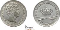D&auml;nemark 4 Rigsbankskilling 1842 VS Christian VIII. 1839-1848. sehr sch&ouml;n 155.92 元  ＋  62.37 元 运费
