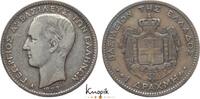Griechenland 1 Drachme 1873 A George I. 1863-1913. fast sehr sch&ouml;n 155.92 元  ＋  62.37 元 运费