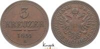 Haus Habsburg 3 Kreuzer 1851 A Franz Joseph I. 1848-1916. kl. Kratzer, s... 155.92 元  ＋  62.37 元 运费