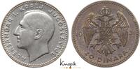 Jugoslawien 20 Dinara 1931 Alexander I. 1921-1934. Patina, sehr sch&ouml;n 194.90 元  ＋  62.37 元 运费