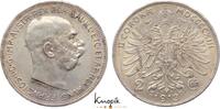 Haus Habsburg 2 Kronen 1913 Franz Joseph I. 1848-1916. fast vorz&uuml;glich 155.92 元  ＋  62.37 元 运费