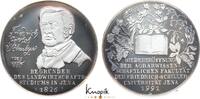 Sachsen-Jena, Stadt Silbermedaille 1991 leicht angelaufen, Polierte Platte 1,754.06 元  ＋  62.37 元 运费