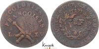 Frankreich-Kolonien 3 Sous 9 Deniers 1767 A Allgemein sch&ouml;n - fast sehr ... 389.79 元  ＋  62.37 元 运费